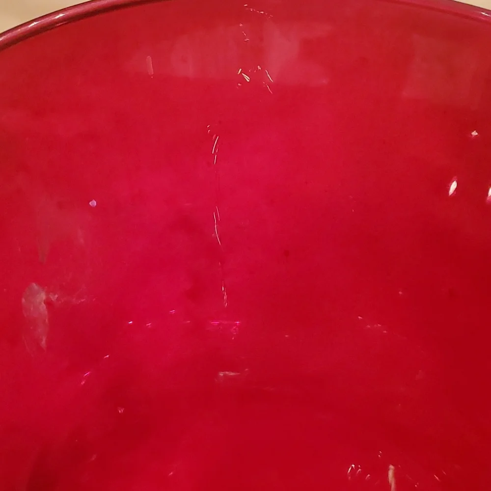 Red Vase